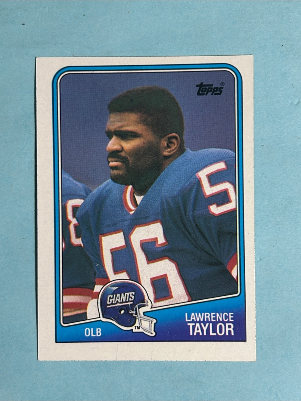 1988 Topps Lawrence Taylor New York Giants Card #285